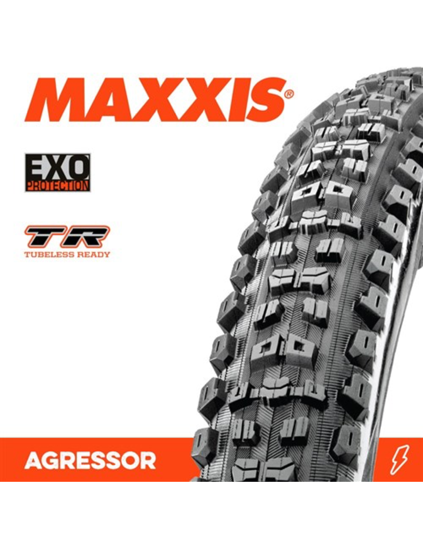 MAXXIS MAXXIS AGGRESSOR 29 X 2.50” TR EXO FOLD 60TPI TYRE