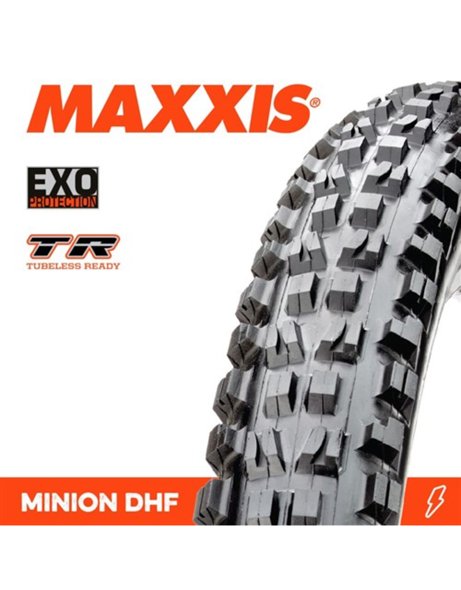 MAXXIS MAXXIS MINION DHF 27.5 X 2.30” TR EXO FOLD 60TPI TYRE