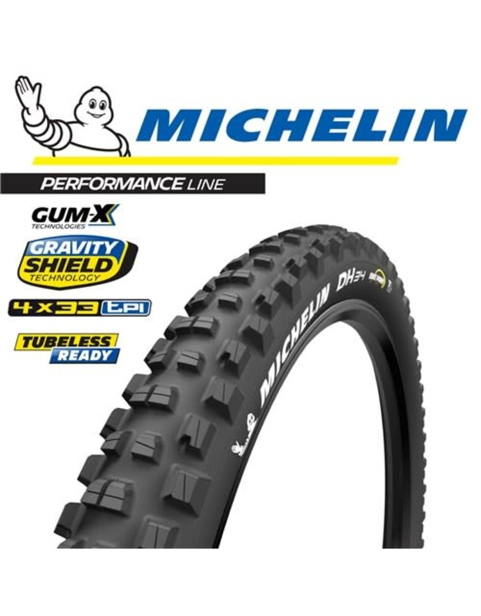 Michelin dh 34 tlr tyre new arrivals