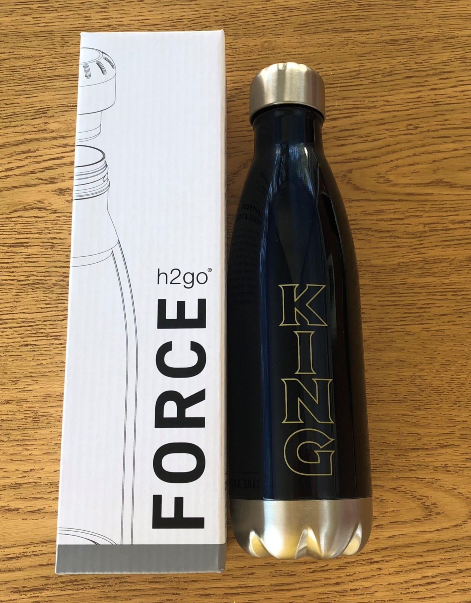 17 oz h2go force vacuum ss bottle - King School Store