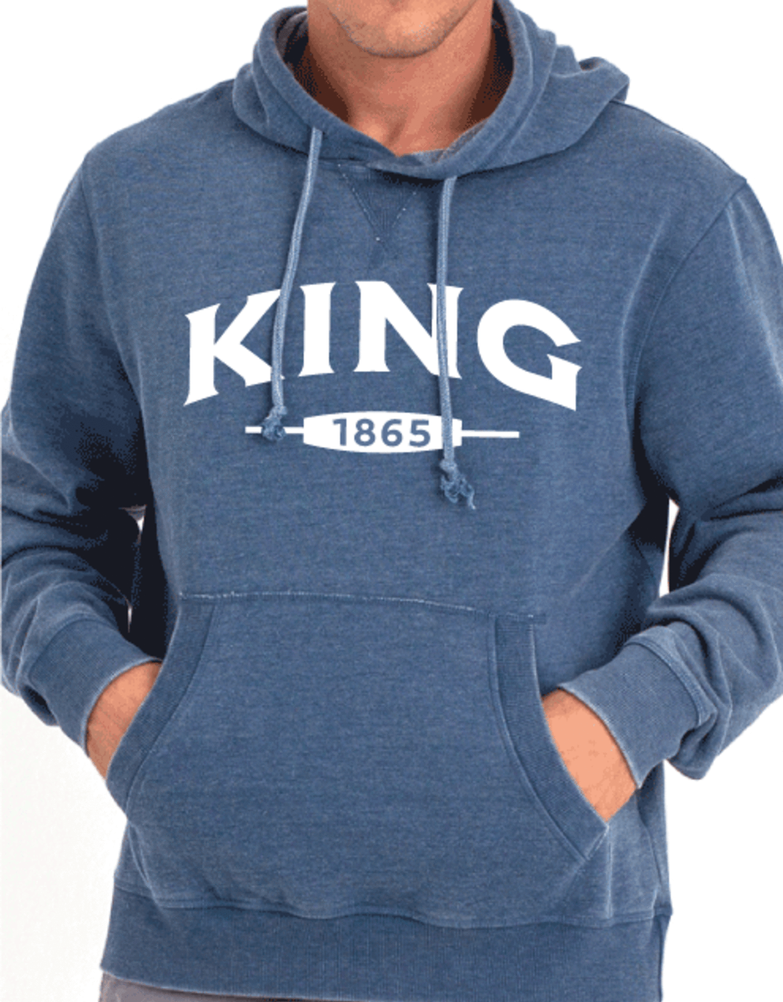U.S. Apparel SALE Unisex Vintage Hoodie Indigo