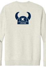 District Soft Crew Sweatshirt - K with Viking Helmet
