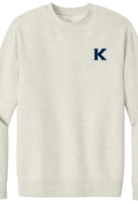 District SALE Soft Crew Sweatshirt - K with Viking Helmet
