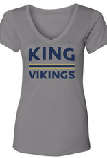 BAW Women's V Neck Soft Blend T-shirt