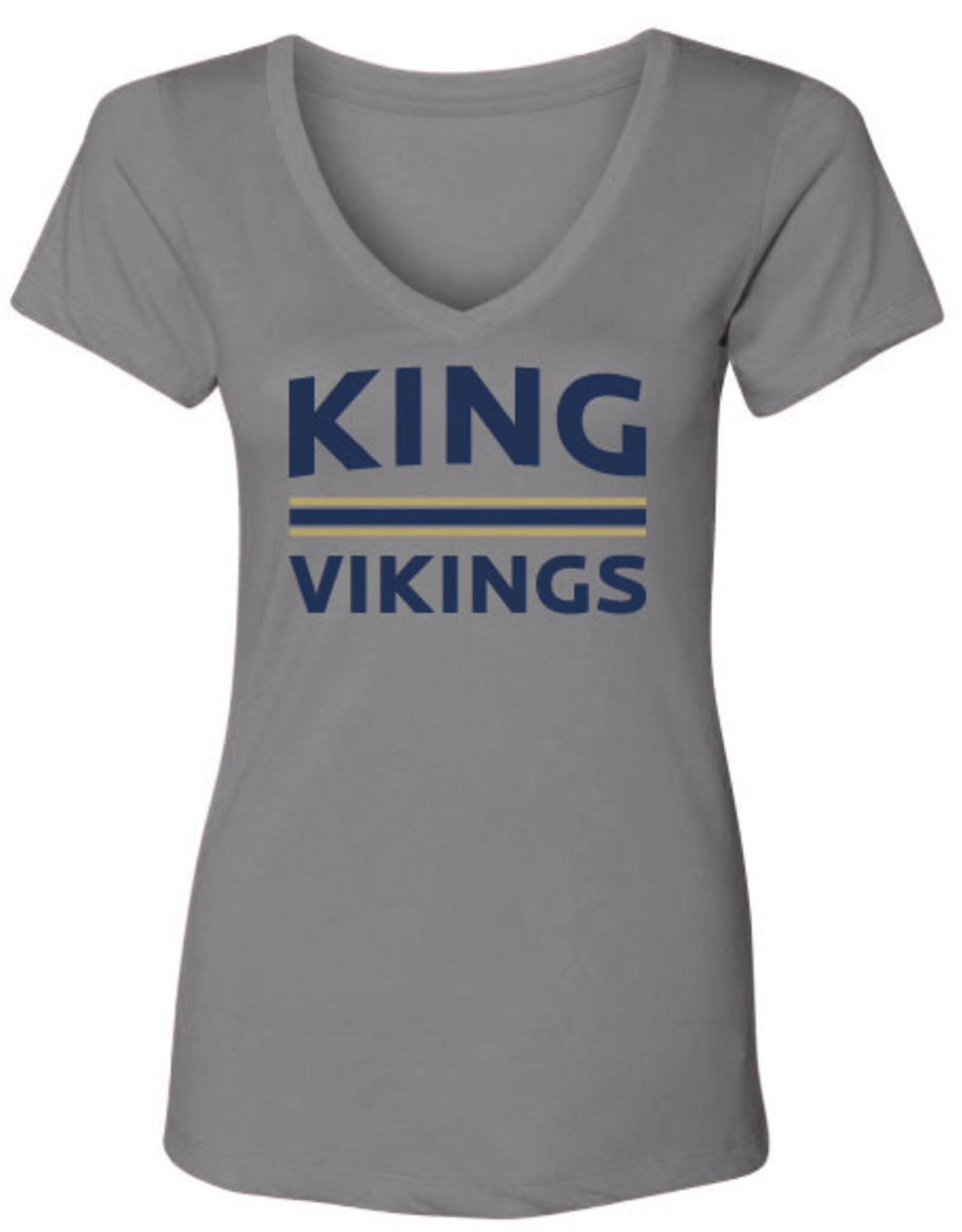 BAW Women's V Neck Soft Blend T-shirt