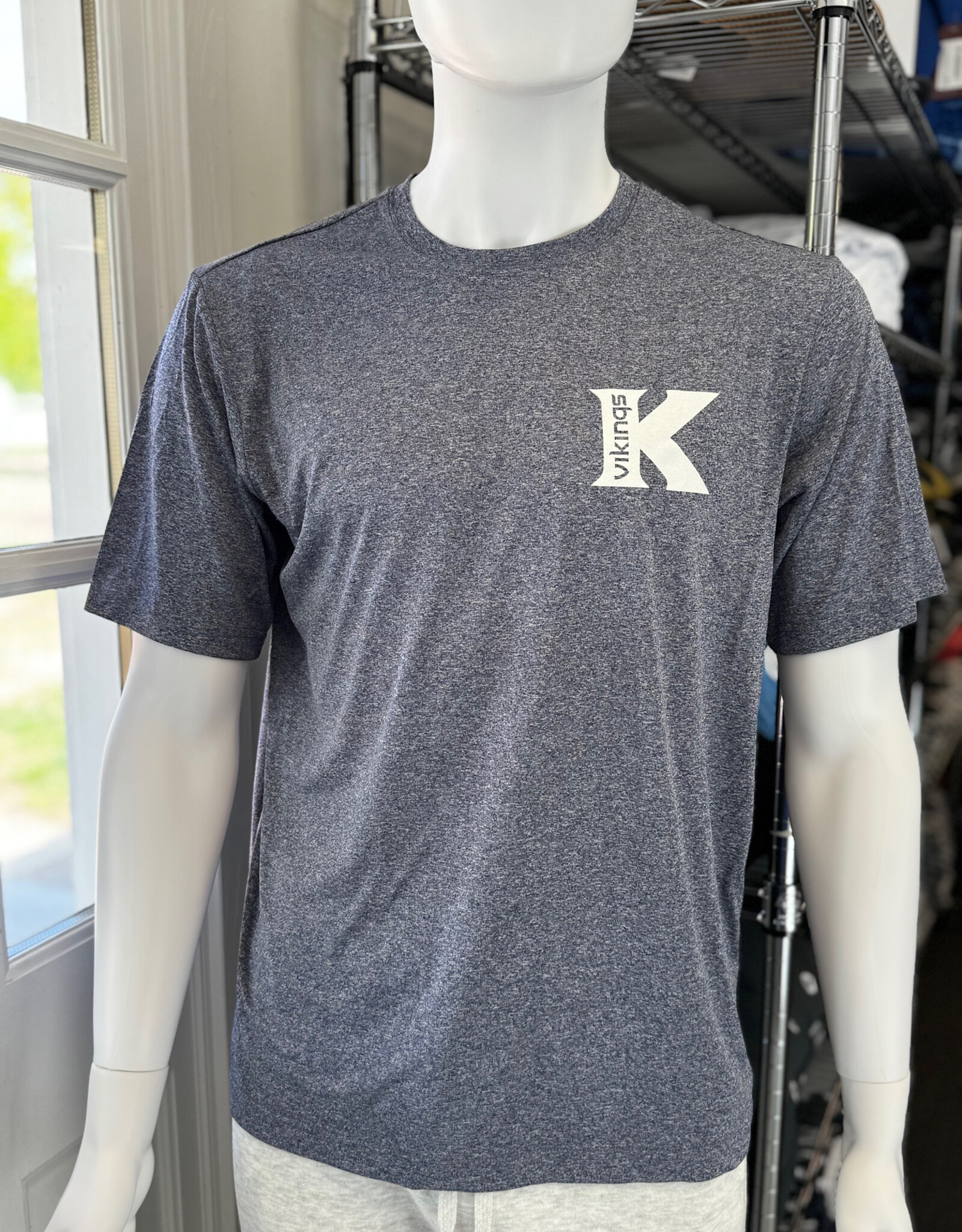 SportTek Heathered Performance Tee - Adult