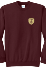 Port & Co Core Fleece Crewneck Sweatshirt - Youth