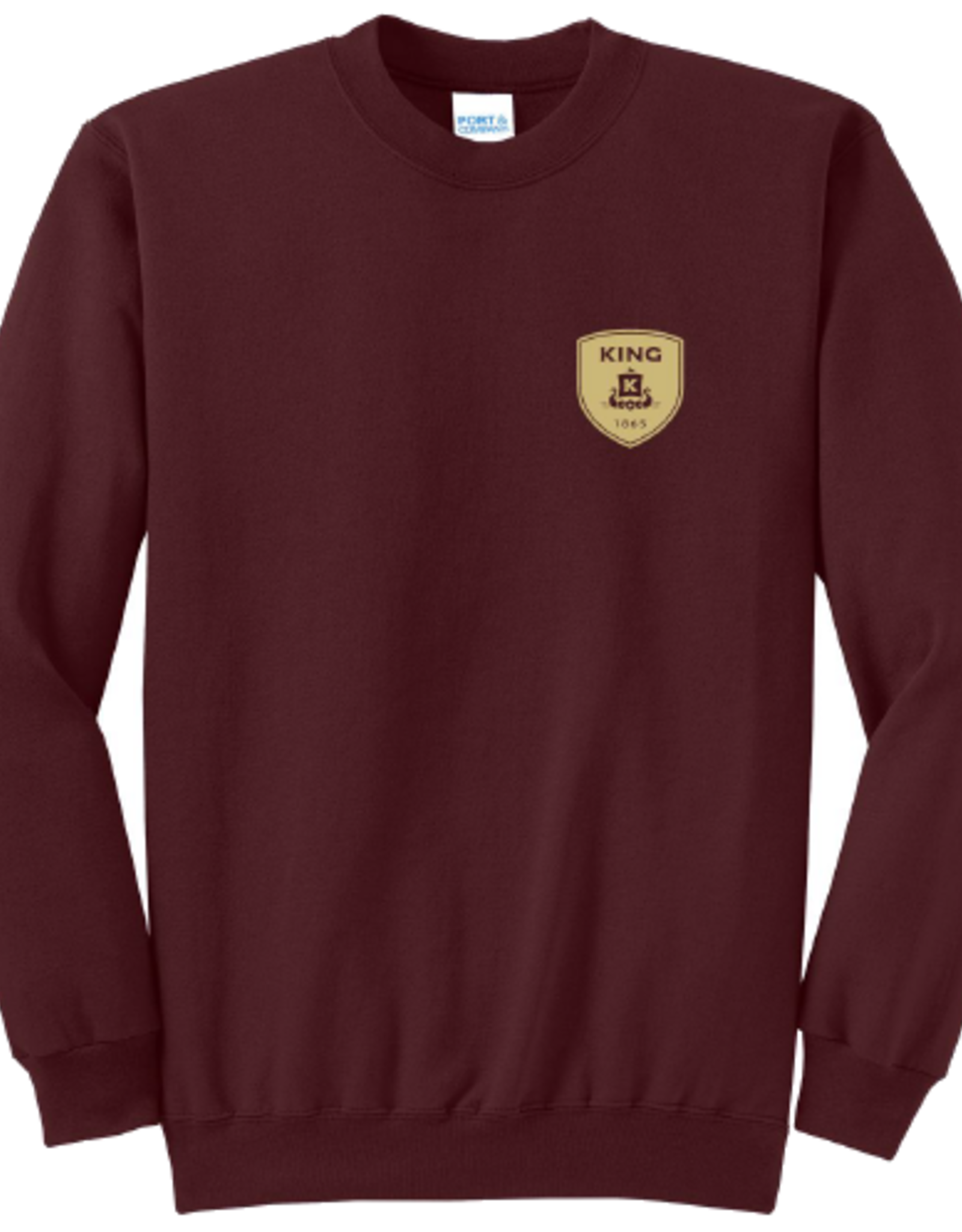 Port & Co Core Fleece Crewneck Sweatshirt - Youth