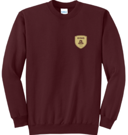 Port & Co Core Fleece Crewneck Sweatshirt - Youth
