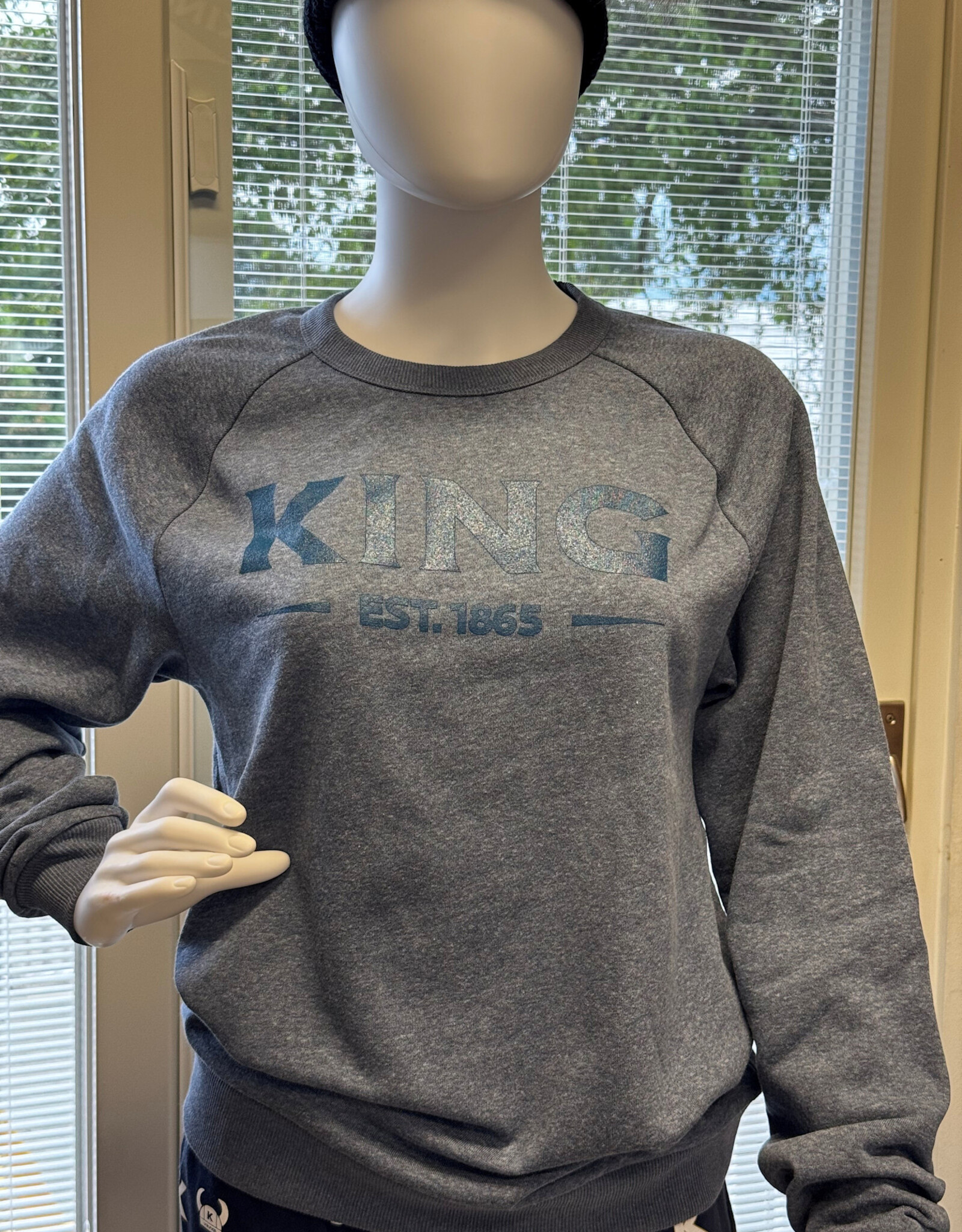 District Perfect Tri-Fleece Crewneck Sweatshirt - Adult