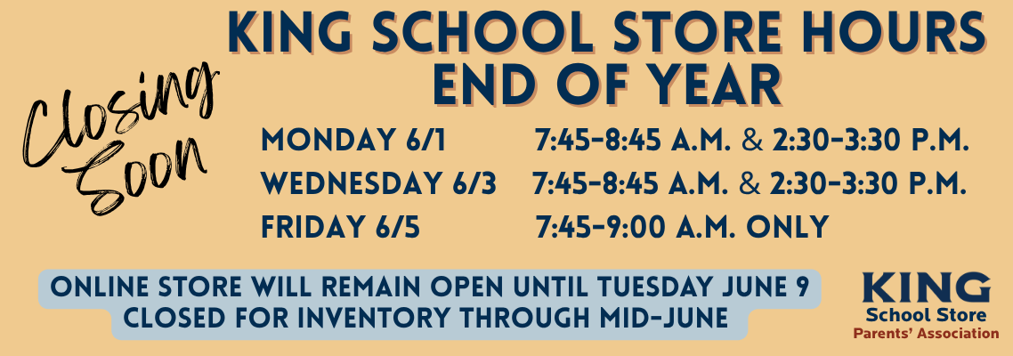 End of Year Store Hours