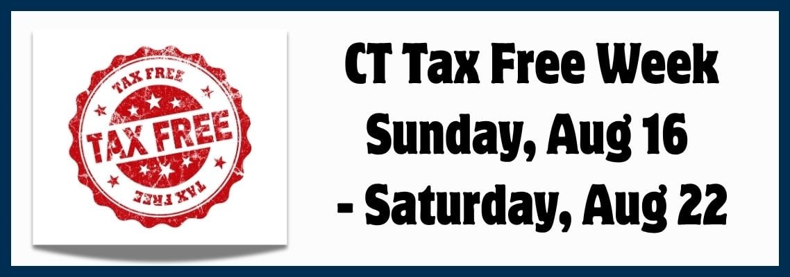 Tax Free Week