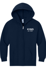 Jerzees NuBlend Full Zip Hoodie - Youth