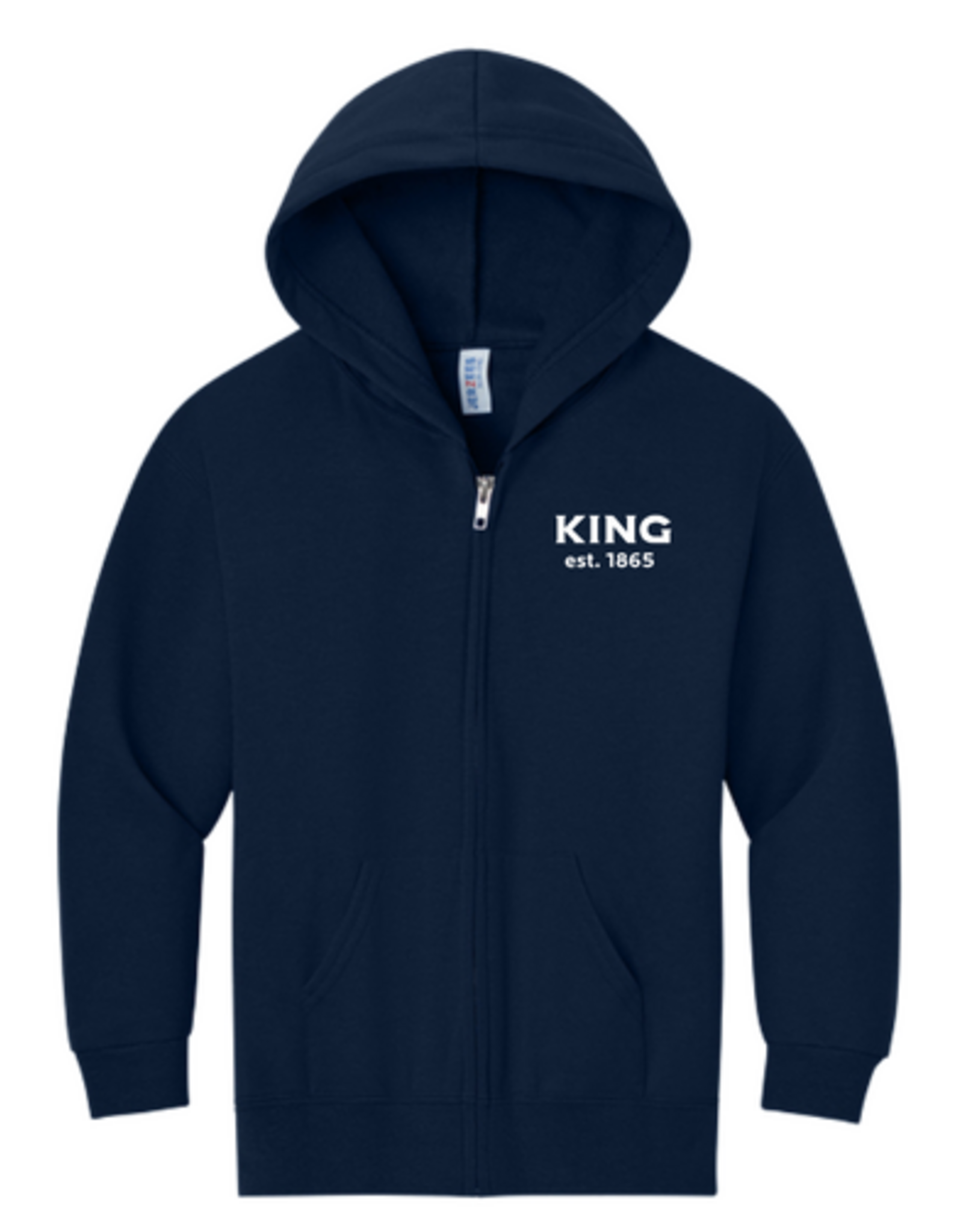 Jerzees NuBlend Full Zip Hoodie - Youth