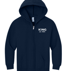 Jerzees NuBlend Full Zip Hoodie - Youth
