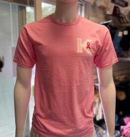 Port & Co Candy Pink Cotton Tee -  Adult