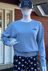 U.S. Apparel KING Womens Crewneck Sweatshirt