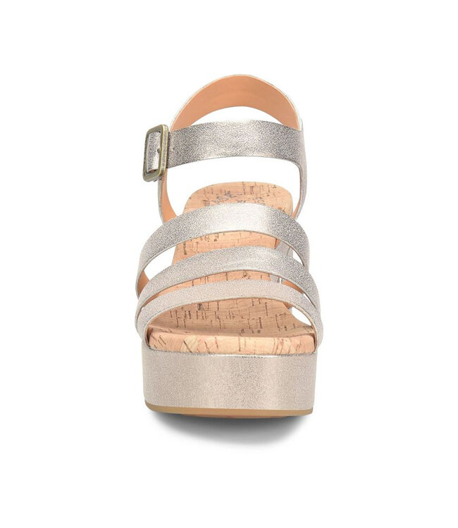 Gold Metallic Paschal Leather Slingback