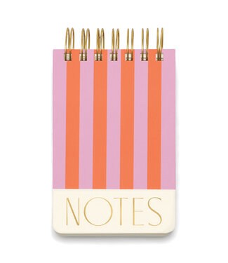 Designworks Ink Chunky Twin Wire Notepad - Stripes