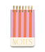 Chunky Twin Wire Notepad - Stripes