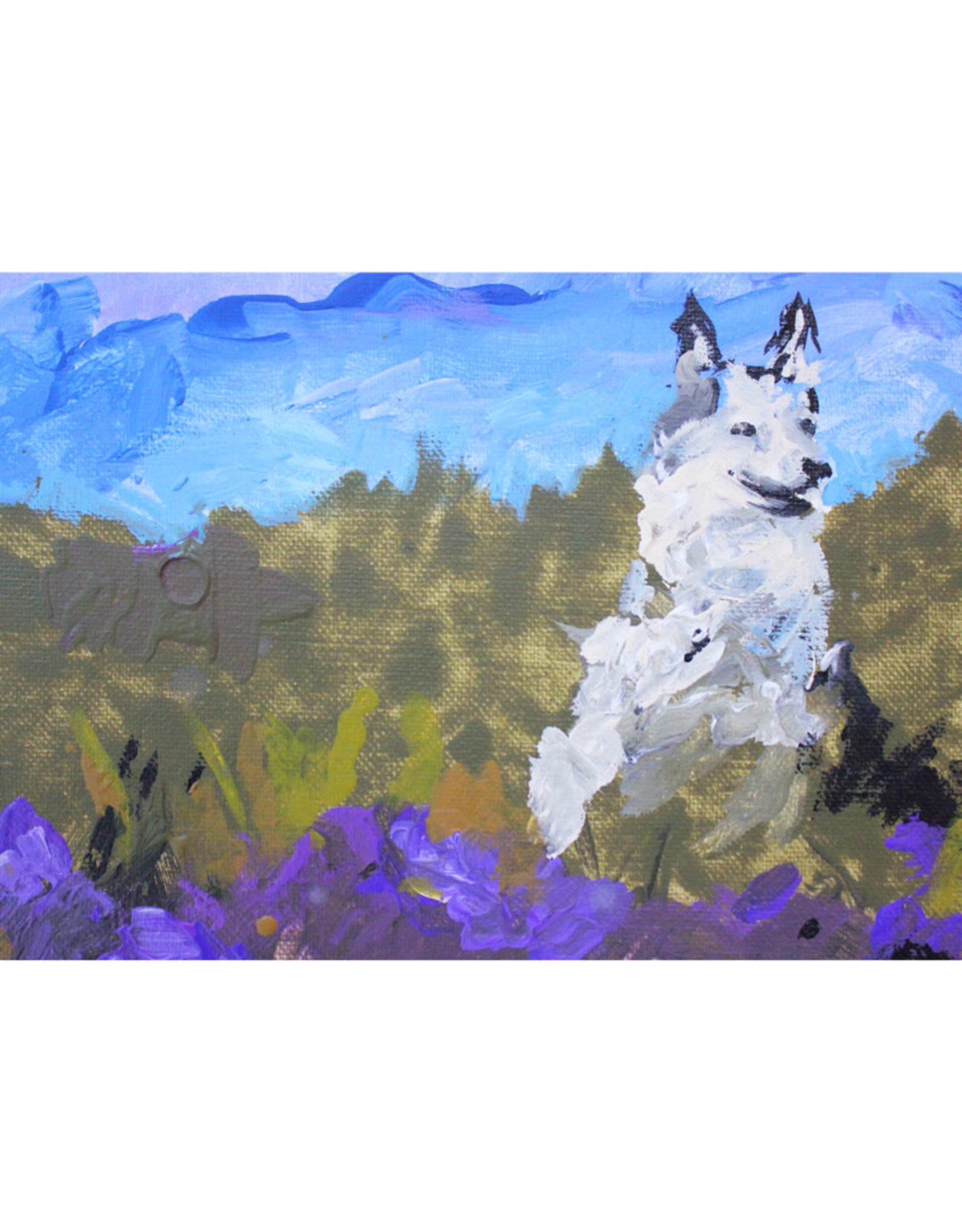 Create Greeting Card-Blank-Husky