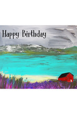 Create Greeting Card-Red Barn
