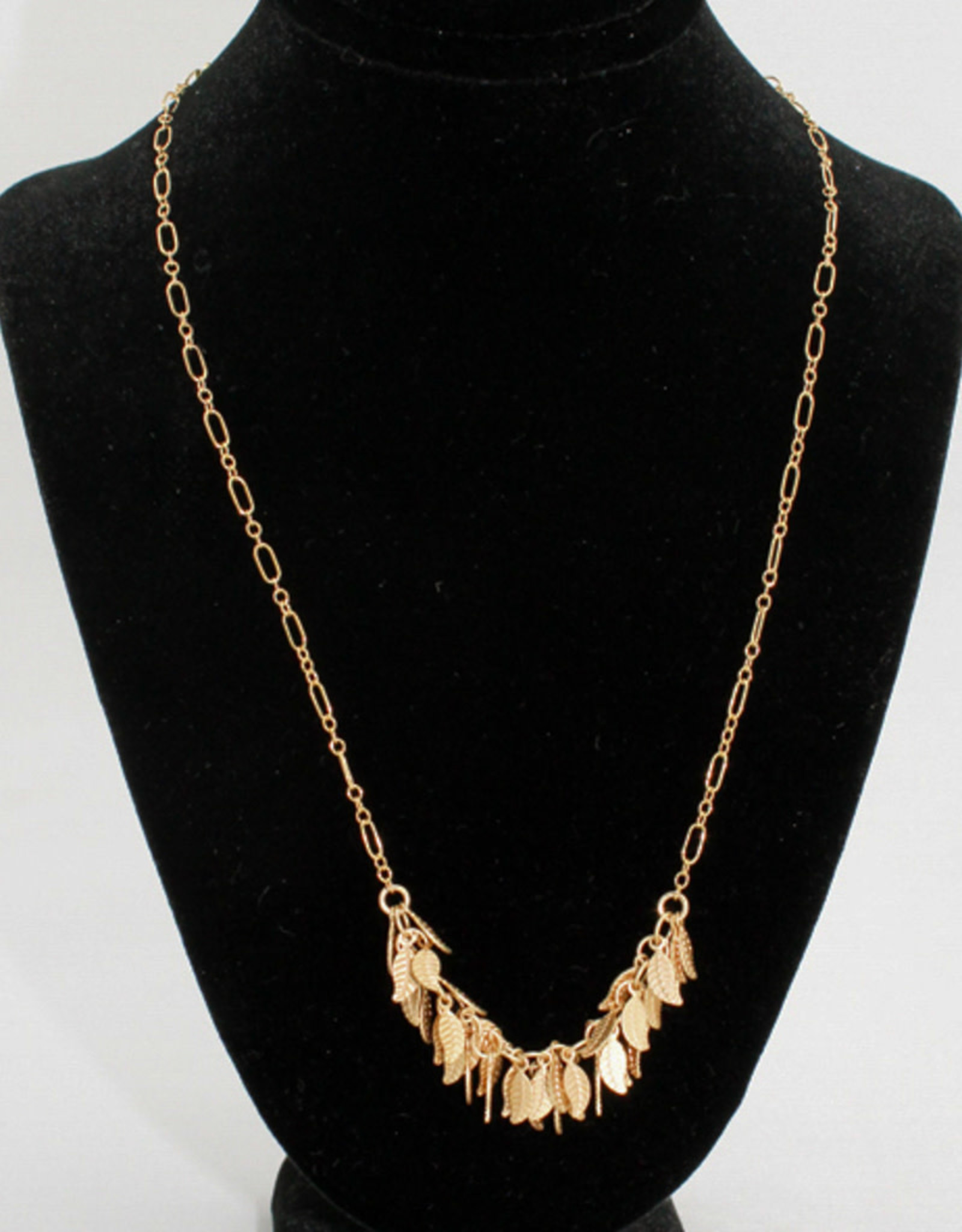 Stefanie Wolf Designs Gold Leaf Collection Petite Necklace