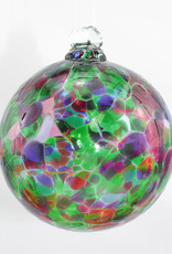 Kitras Glass 3'' Calico Glass Ornament
