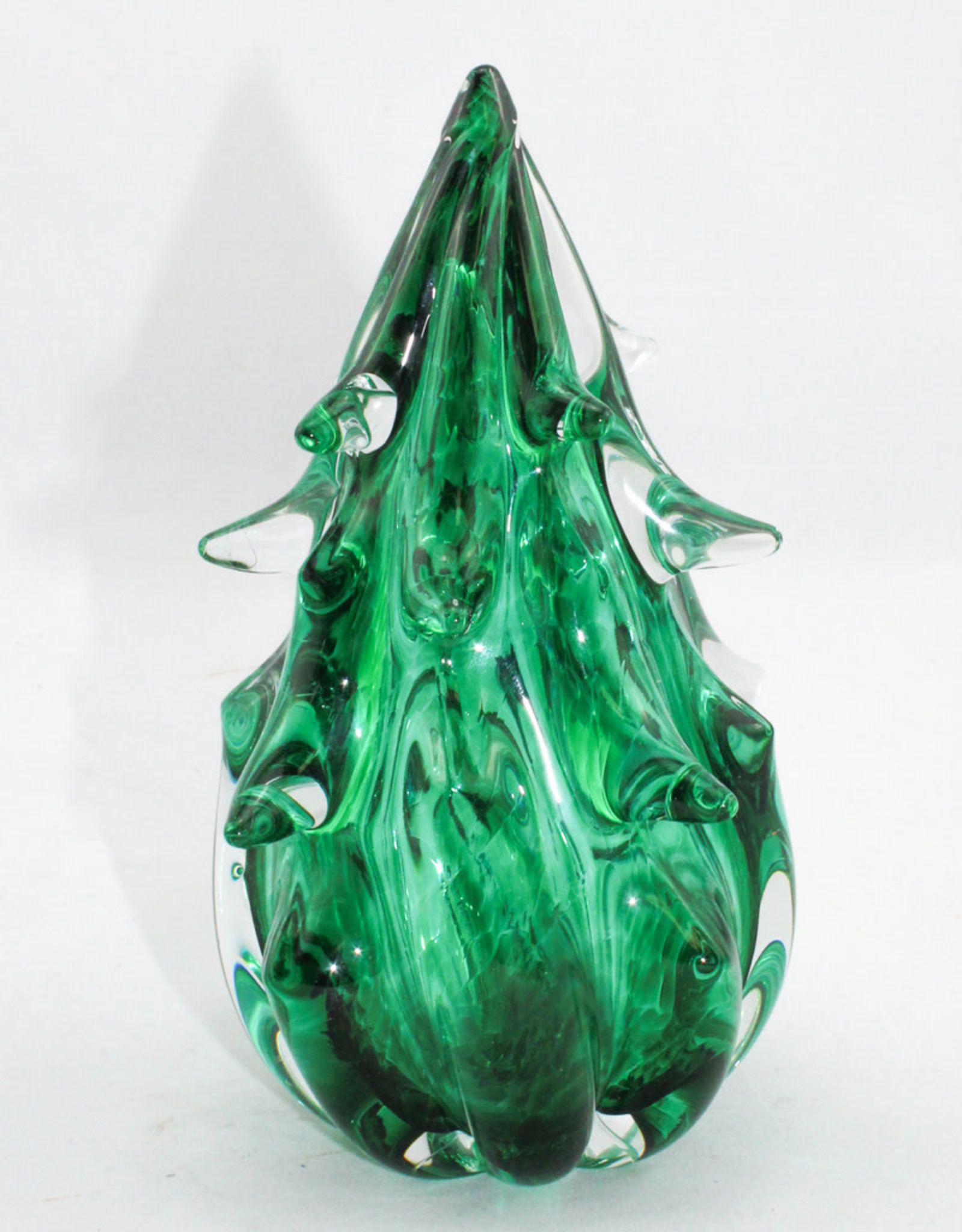 Anchor Bend Glassworks, LLC Glass Green Tree-Small