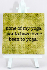 Paisley & Parsley Yoga Coaster