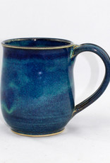 Jason Silverman Ceramics Short Mug Water Blue