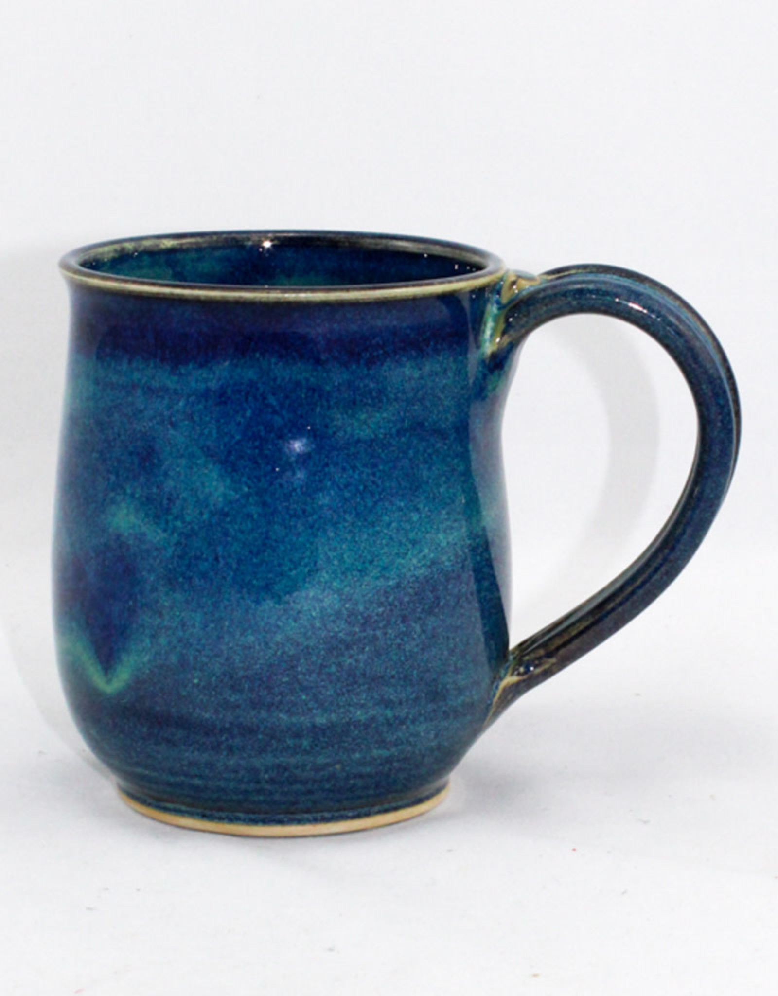 Jason Silverman Ceramics Short Mug Water Blue