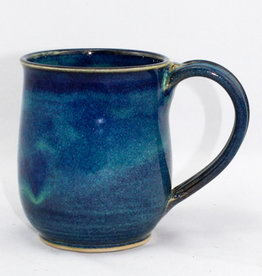 Jason Silverman Ceramics Short Mug Water Blue