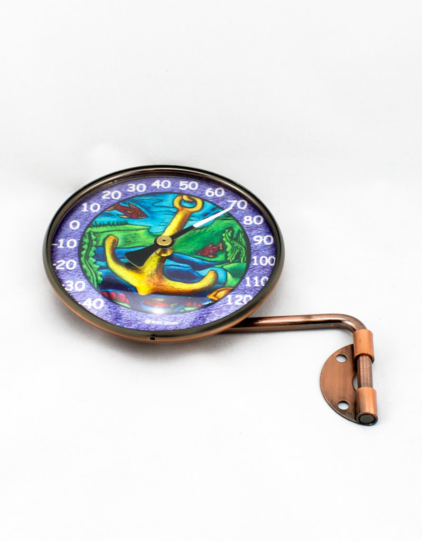 Pink Cloud Gallery Anchor Thermometer