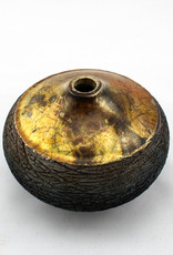 Canton clay works Raku Fired Pot-Small