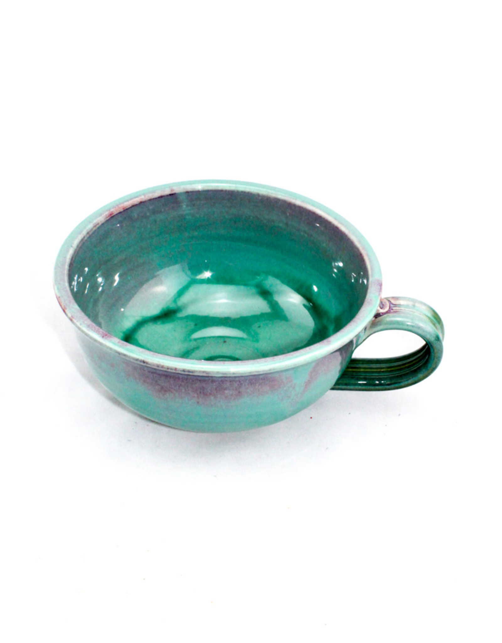 Jason Silverman Ceramics Chowder Mug-Green