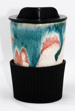 HeartMoss Pottery 12oz. Seashell Travel Mug