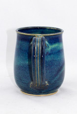 Jason Silverman Ceramics Short Mug Water Blue