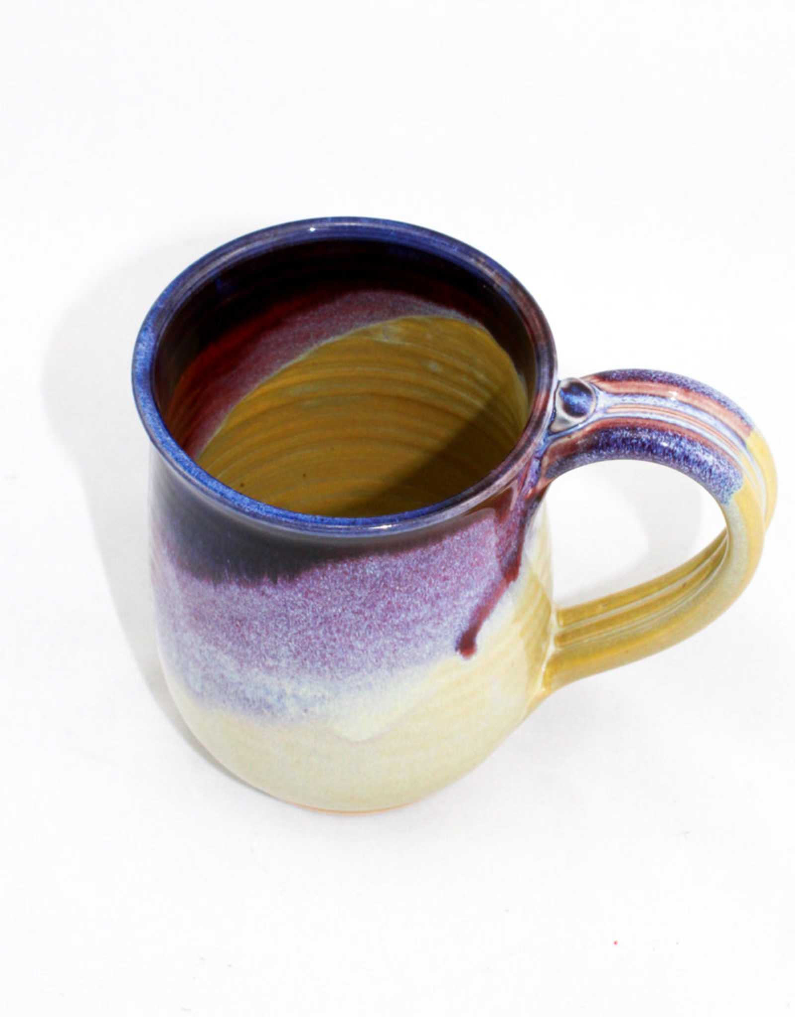 Jason Silverman Ceramics Short Mug-Berries & Cream
