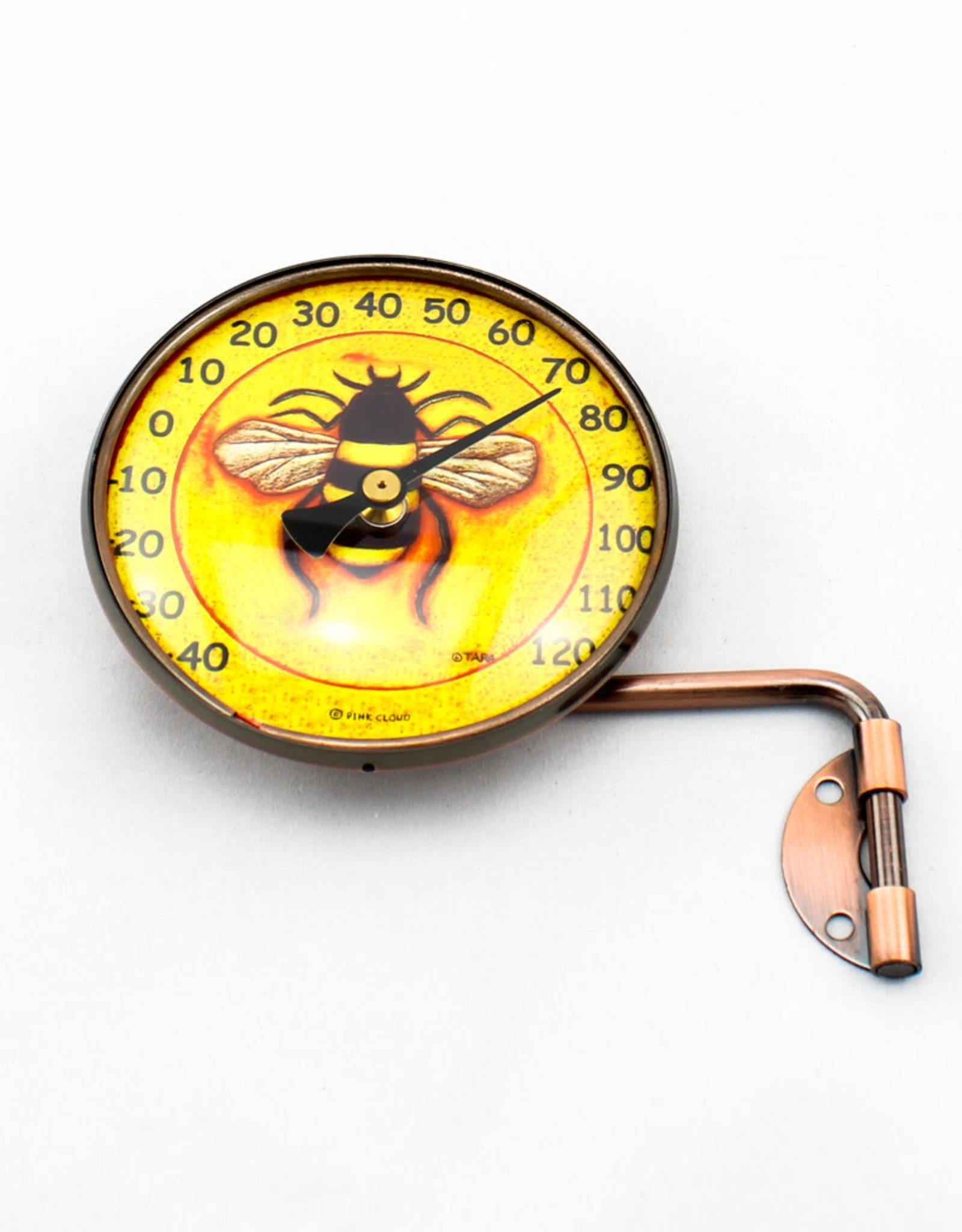 Pink Cloud Gallery Bee Thermometer