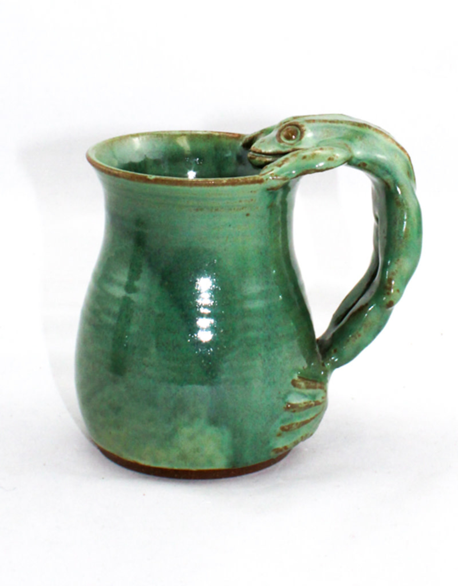 Funkware Pottery Frog Mug Blue