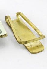 Craighill Square Money Clip-Brass