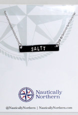 Nautically Northern Salty Bar Necklace- SS
