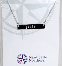 Nautically Northern Salty Bar Necklace- SS