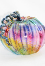 Luke Adams Handblown Glass Large Pumpkin