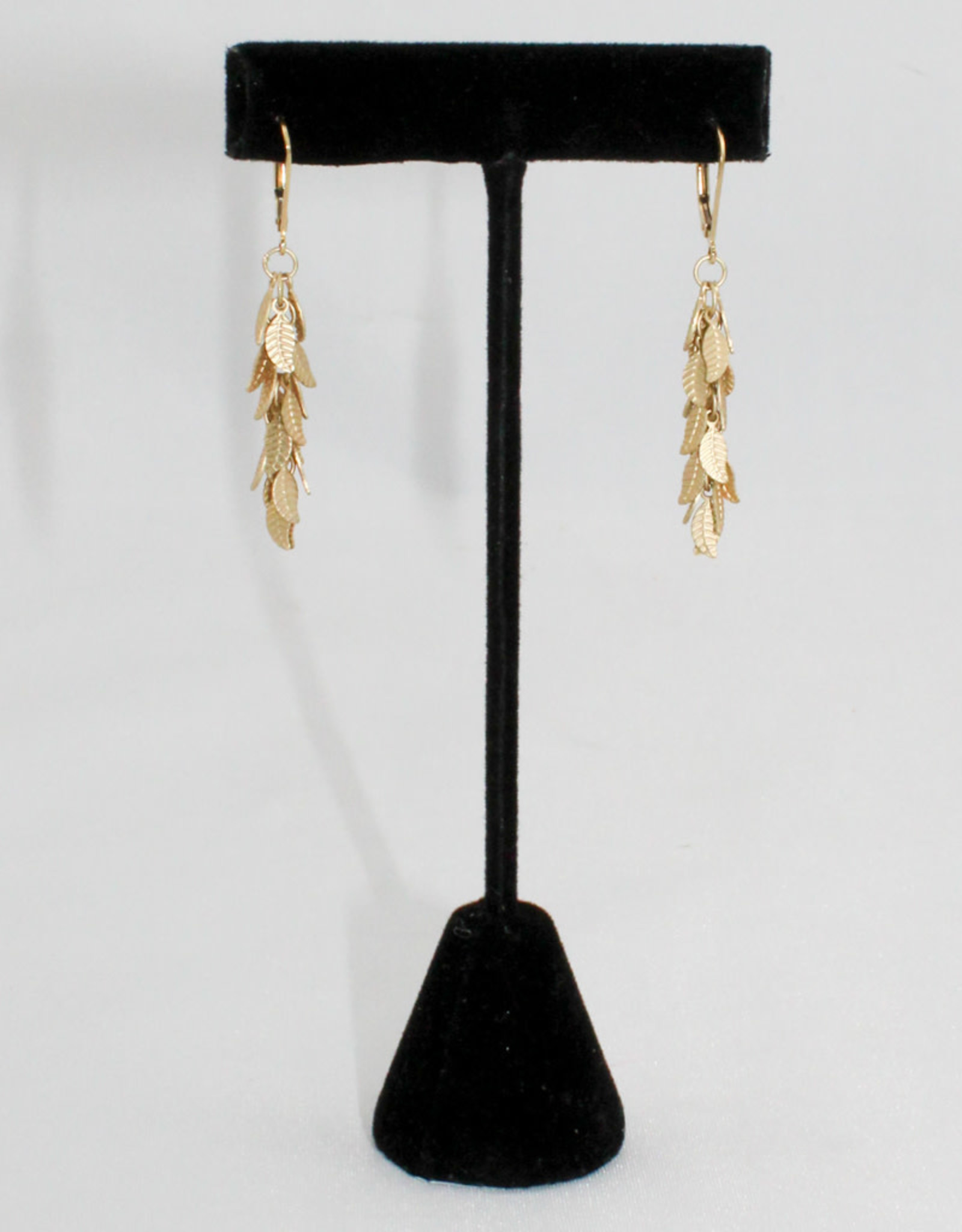 Stefanie Wolf Designs Gold Leaf  Earrings