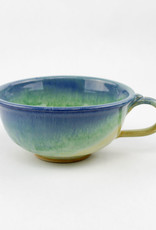 Jason Silverman Ceramics Chowder Mug Jade Sky