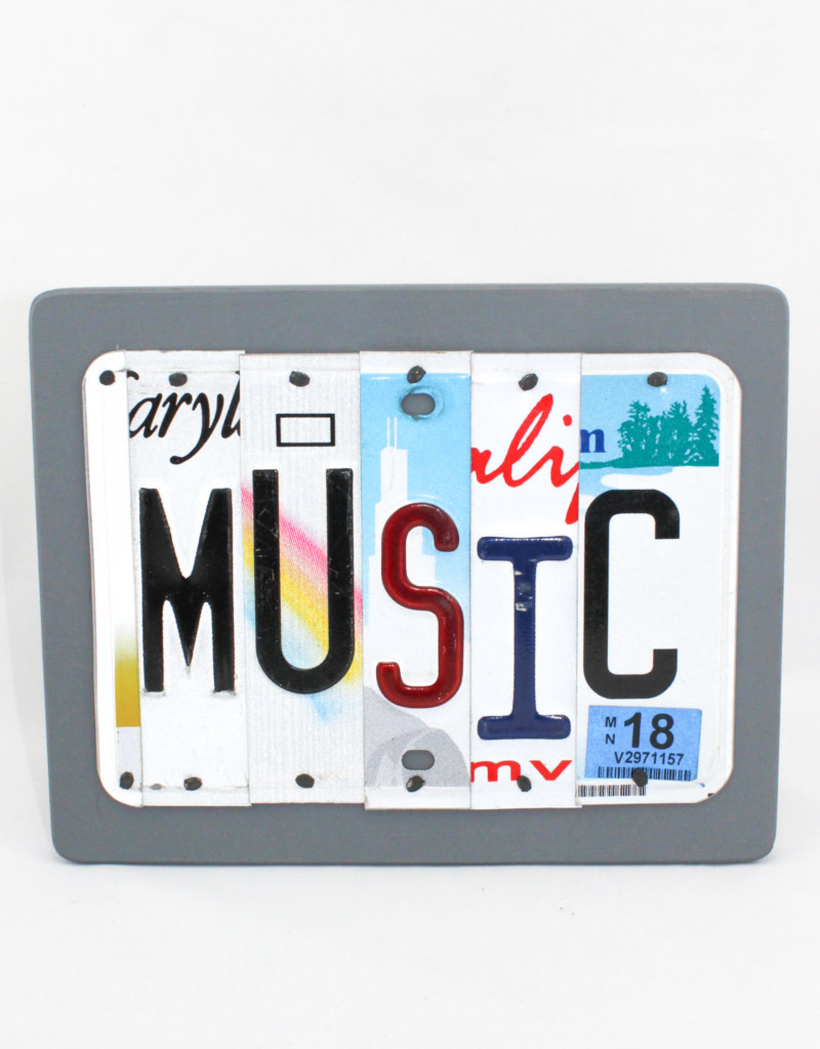 Unique Pl8Z Music- Grey