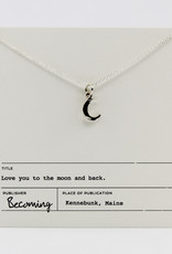 Becoming Jewelry Shiny Crescent Moon Necklace