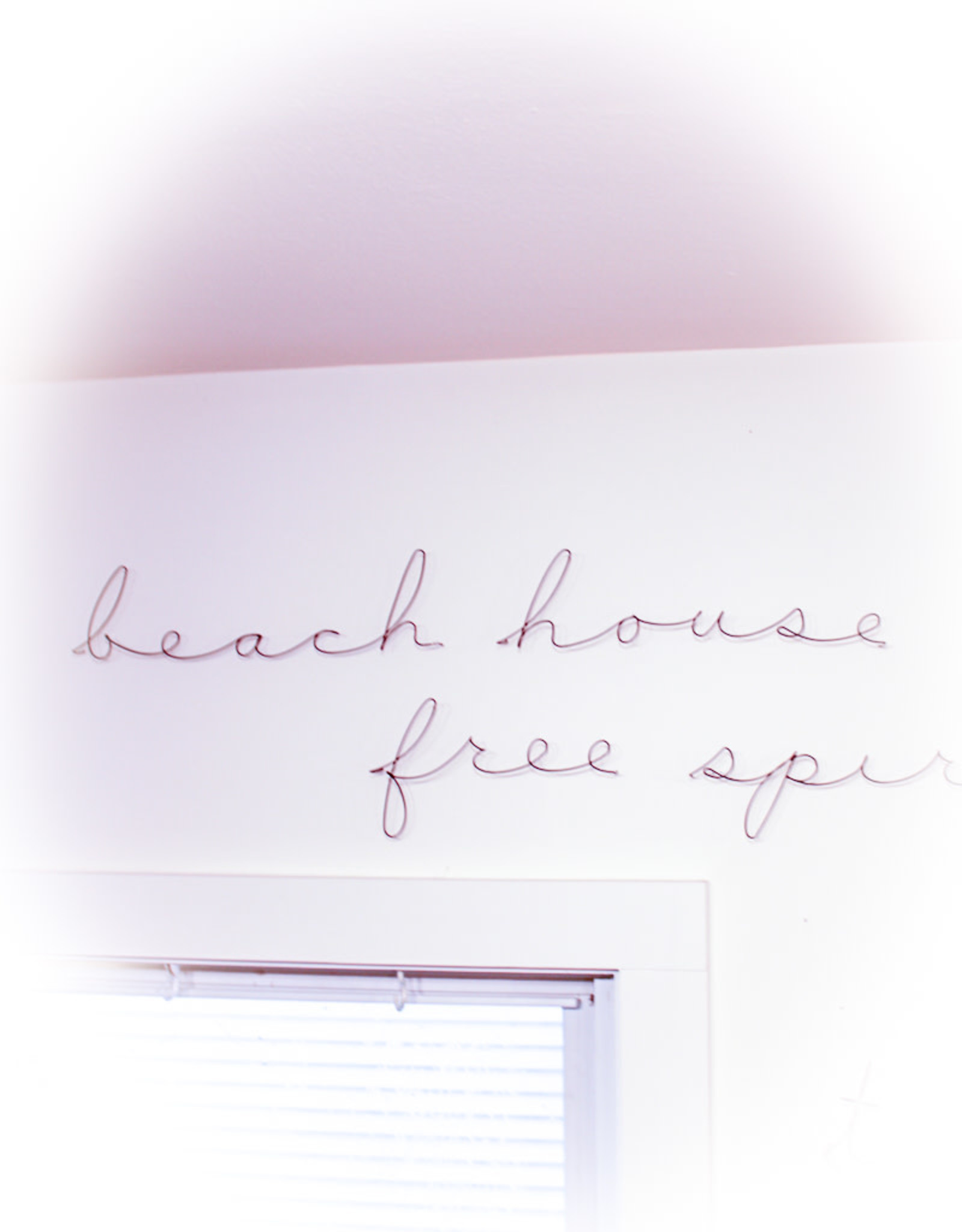 Gauge NYC Poetic Sign-Beach House